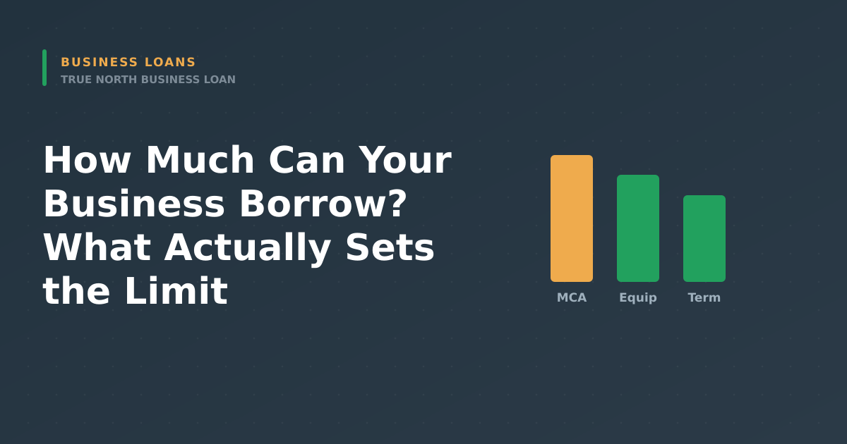 Featured image for How Much Can Your Business Borrow? What Actually Sets the Limit - Canadian business financing guide