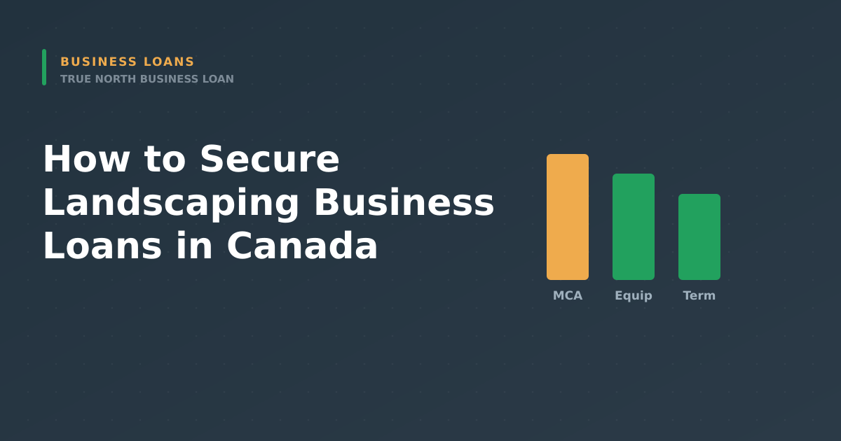 Featured image for How to Secure Landscaping Business Loans in Canada (Approved in 24–48 Hours) - Canadian business financing guide